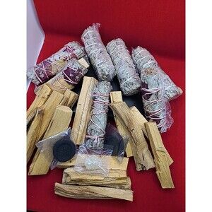Sage Kit with Palo Santo With Copal for Spiritual Cleansing AUNT KENNI Refresh